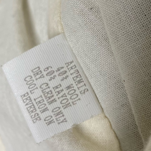 Trelise Cooper Designer Black Button Wool Blazer Size 6 - Picture 13 of 15